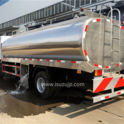 Japan Isuzu stainless steel drinking water transport truck