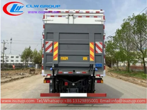 Camión de transporte de polluelos de ISUZU GIGA de 10 neumáticos