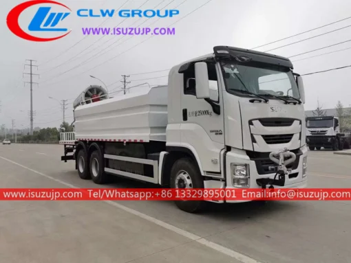 10 wheel ISUZU GIGA 18000liters disinfection truck