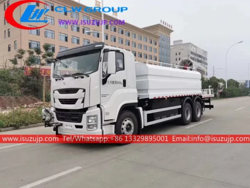 10-колесный грузовик ISUZU GIGA 18000 литров для удаления пыли