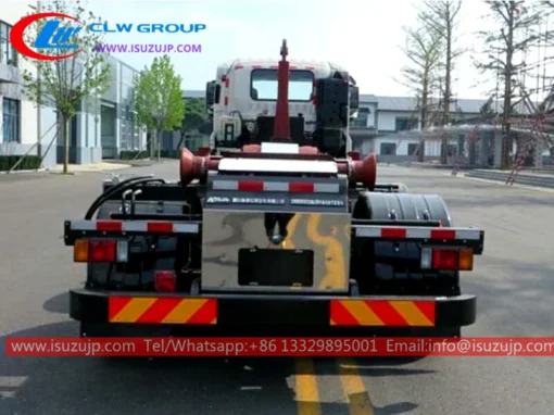 Camion poubelle 12 pneus ISUZU GIGA chargeur à crochet Sénégal