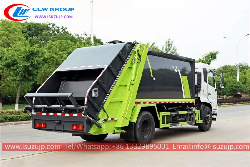 12t garbage compactor truck Myanmar