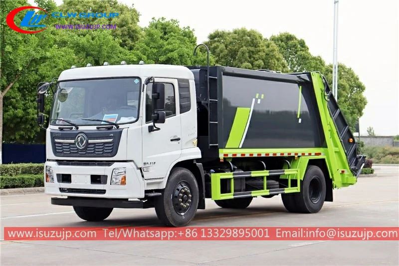 14cbm rear loader garbage truck for sale Mongolia