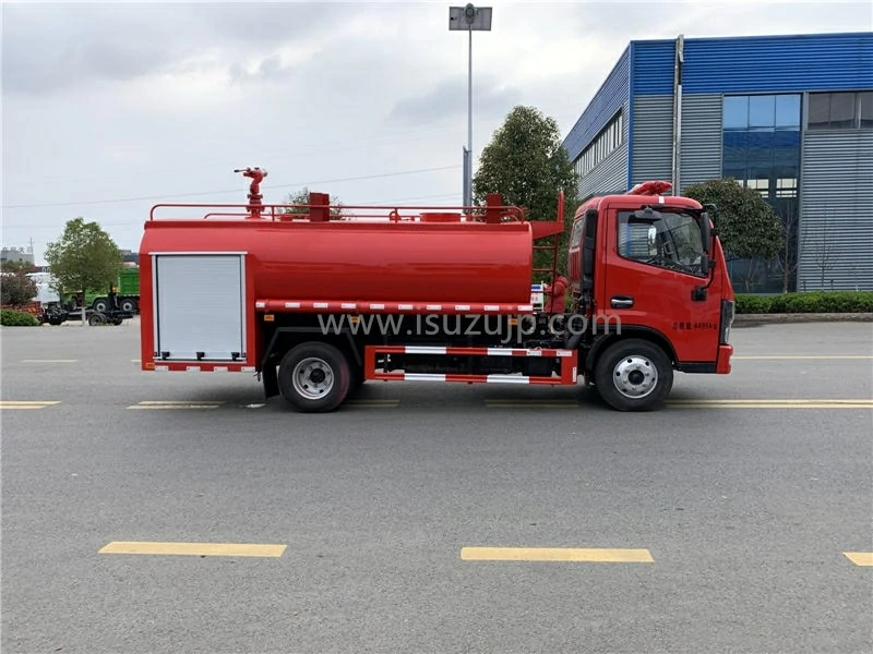 4000L fire water tank truck Cambodia