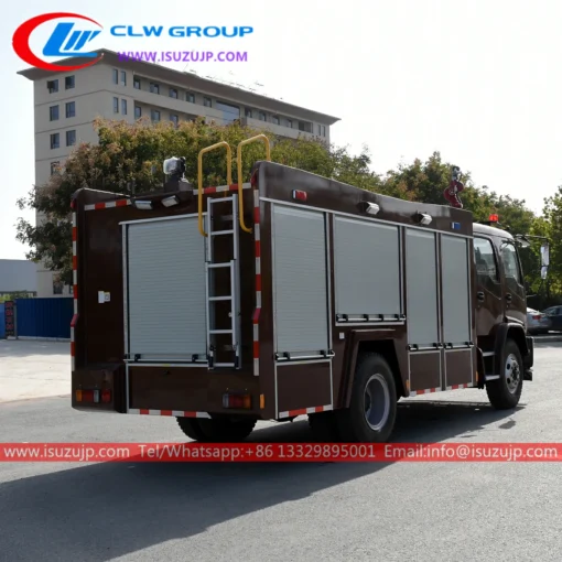 4WD ISUZU Off road airport fire truck for sale Bahrain
