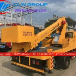 4X4 ISUZU NKR 18m boom lift on truck