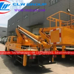 4X4 ISUZU NKR 18m telescopic boom lift truck