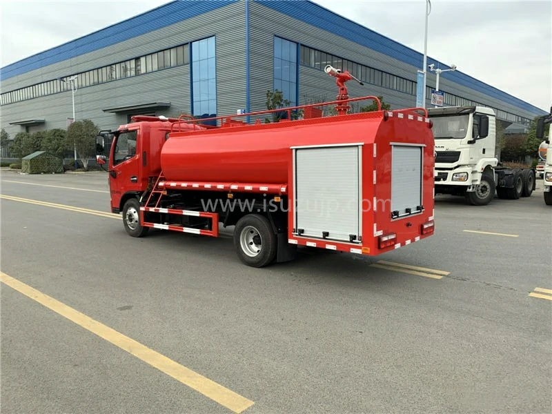 4cbm fire water tanker truck Myanmar
