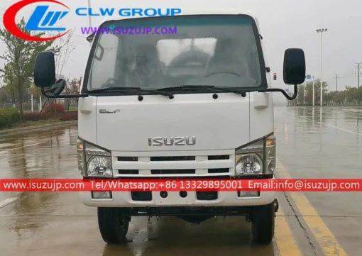 4x4 ISUZU ELF Offroad 3 टन हुक लोडर बिक्री के लिए