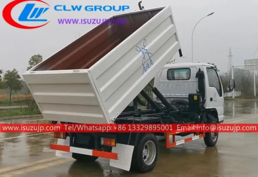 4x4 ISUZU ELF Offroad 3 ton hook loader truck