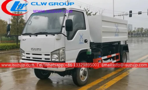4x4 ISUZU ELF Offroad 3 ton hook truck for sale