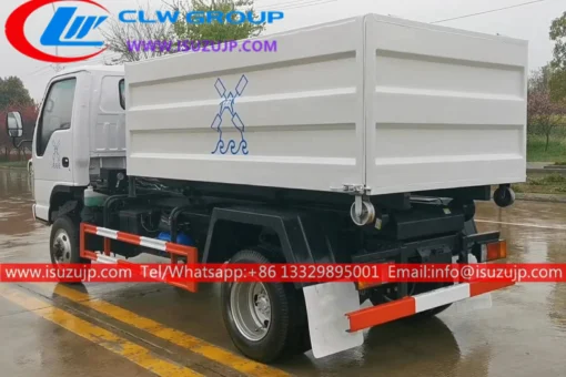4x4 ISUZU ELF Offroad 3 ton multilift hooklift for sale