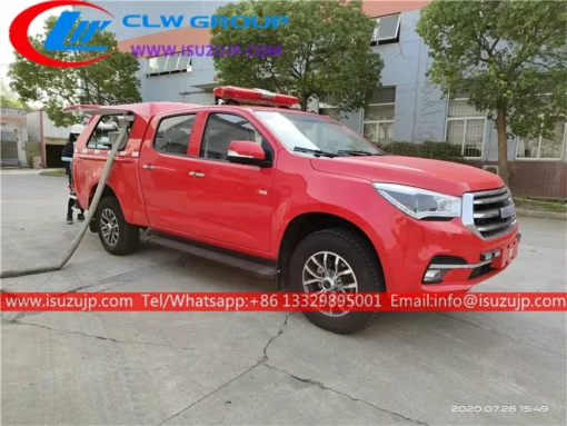 4x4 Isuzu pickup fire engine