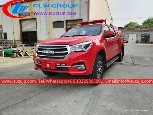 Xe cứu hỏa bán tải Isuzu 4x4