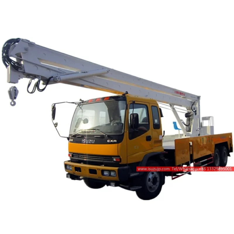 6x4 ISUZU 24 meters heavy duty aerial truck for sale Colombia