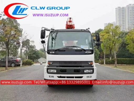 6x4 ISUZU 24 মিটার উত্তাপযুক্ত বালতি ট্রাক