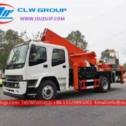 6x4 ISUZU 24 meters truck with boom lift for sale