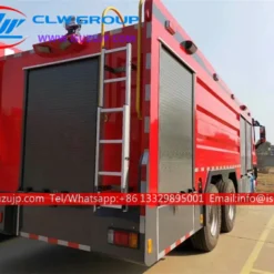 6x4 ISUZU GIGA 4000 gallon aerial fire truck