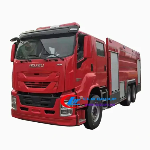 6x4 ISUZU GIGA 4000 gallon fire tanker para sa pagbebenta