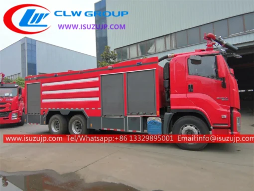 6x4 ISUZU GIGA 4000 gallon firetruck for sale