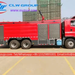 6x4 ISUZU GIGA 4000 gallon international fire truck