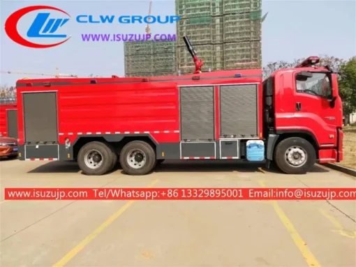 6x4 ISUZU GIGA 4000 gallon international fire truck