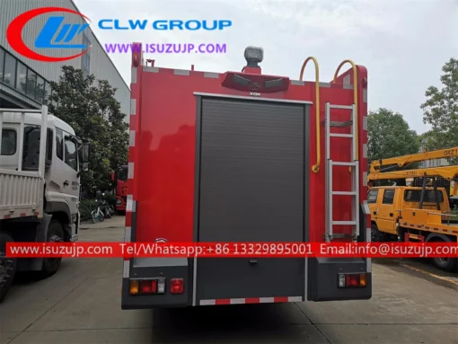 6x4 ISUZU GIGA 4000 gallon na mga fire truck ng militar