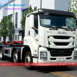 8x4 ISUZU GIGA hook lift refuse collection truck Sierra Leone