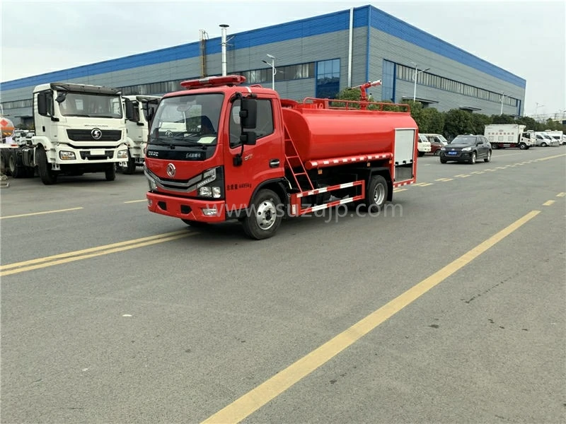 China DFAC 4 ton multifunctional fire water tanker Mongolia