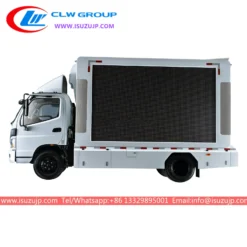 Foton Aumark led mobile advertising truck