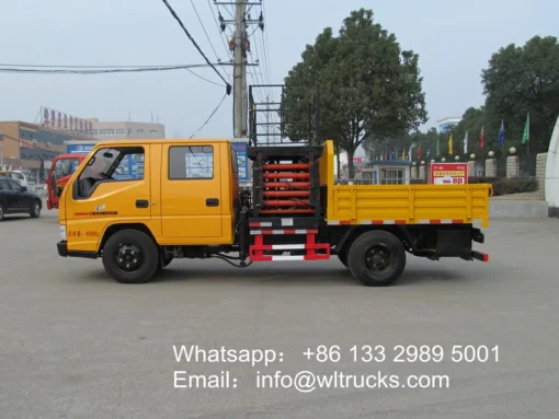 Xe tải ISUZU 10 mét gắn thang máy bay Nepal