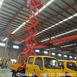 ISUZU 10 meters truck mounted scissor lift for sale Malaysia