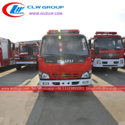 Camion de pompiers compact ISUZU 1000 gallons