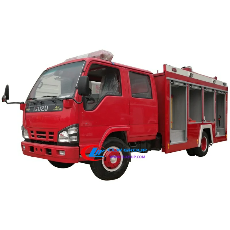 ISUZU 1000 gallon mini fire engine