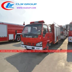 ISUZU 1000 gallon small fire truck for sale