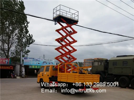 ISUZU 10m mobile lift truck အရှေ့တီမော