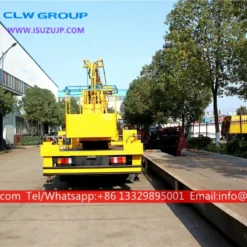 ISUZU 12 meters aerial lift trucks for sale Palestine