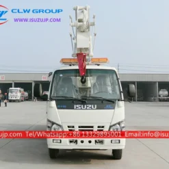 ISUZU 12 meters arm lift bucket truck Kazakhstan