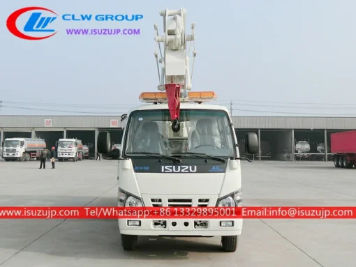 ISUZU 12 meters arm lift bucket truck Kazakhstan