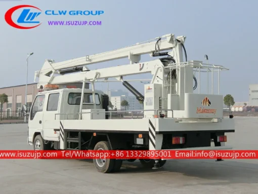 ISUZU 12 meters cherry picker Tajikistan