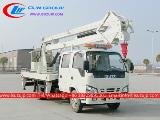 ISUZU 12 meters man lift boom truck Maldives