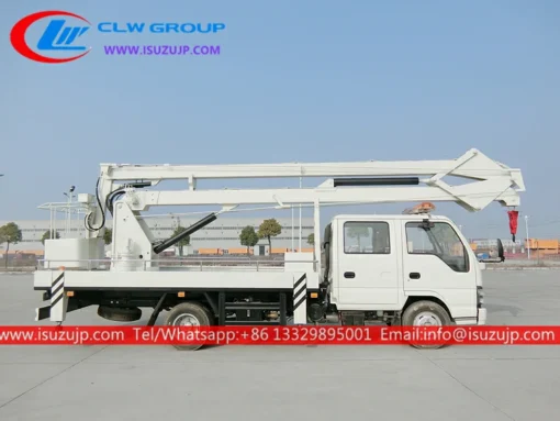 ISUZU 12m aerial boom truck Pakistan