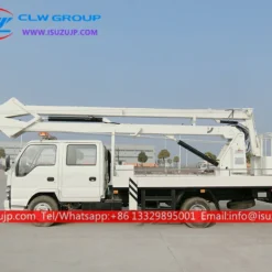 ISUZU 12m aerial bucket lift truck Kyrgyzstan