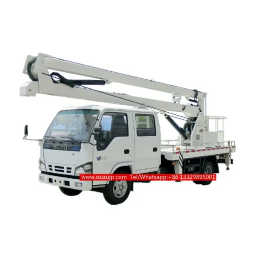 ISUZU camión elevador de pluma de 12 m Bangladesh