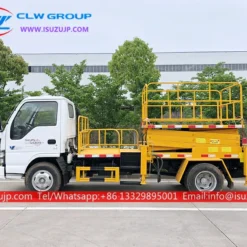 ISUZU 12meters truck mounted scissor lift Myanmar