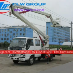 ISUZU 14m man lift boom truck