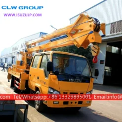 ISUZU 14m truck mounted aerial lift Turkmenistan