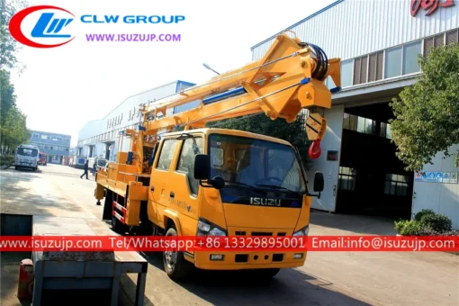 ISUZU 14m truck mounted aerial lift Turkmenistan