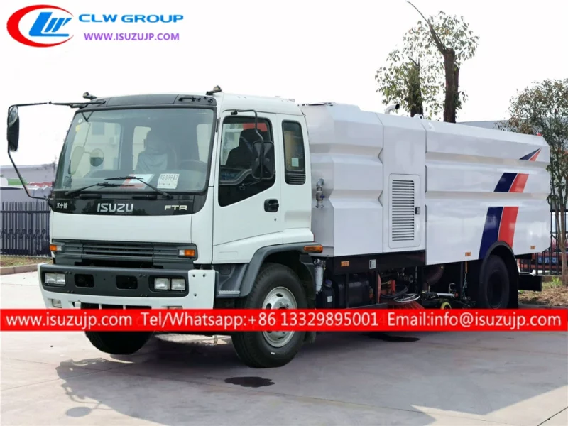 ISUZU 15 ton clean road truck United Arab Emirates