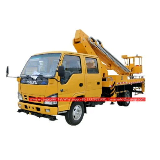 ISUZU 16m বায়বীয় বালতি ট্রাক বিক্রয়ের জন্য লিবিয়া